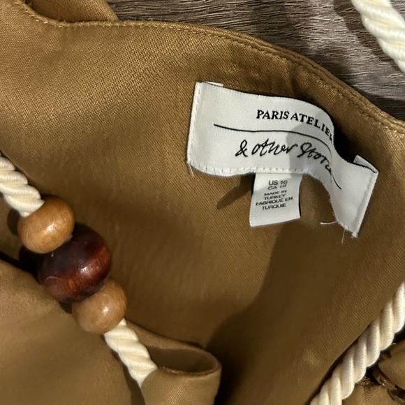 & Other Stories Satin Dress - Picture 4 of 4